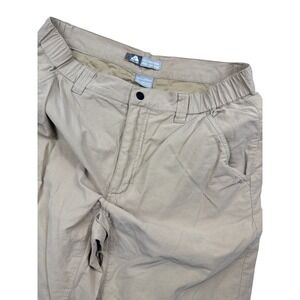 Vtg Nike ACG Convertible Cargo Pants Beige Hiking Outdoor Mens Medium 32x30